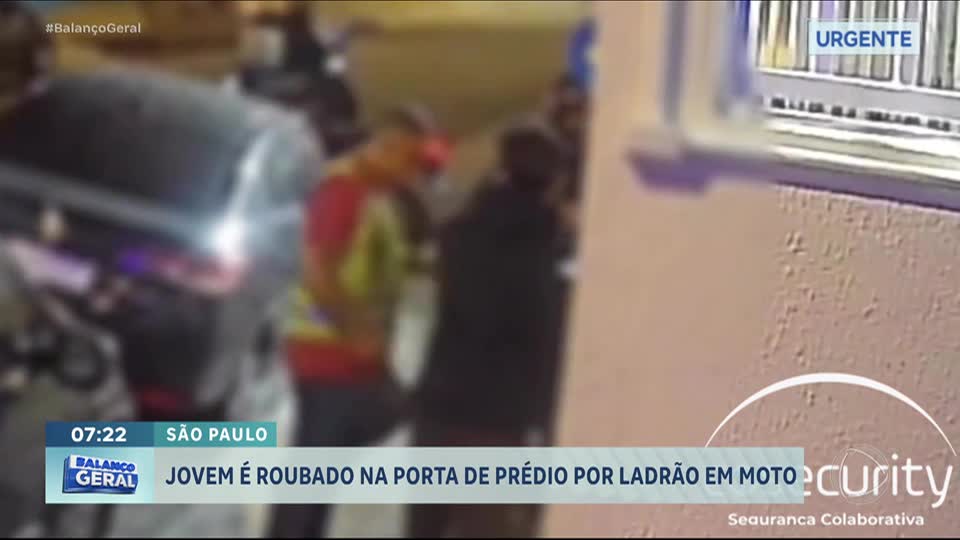Câmera flagra assalto a estudante na Freguesia do Ó