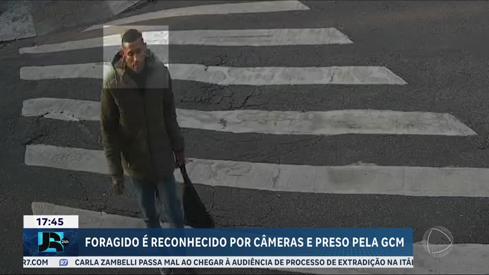 Câmeras do Smart Sampa ajudam GCM a prender assassino foragido logo após ordem de prisão