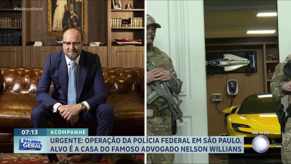 Polícia Federal faz operação na casa do advogado Nelson Wilians em São Paulo
