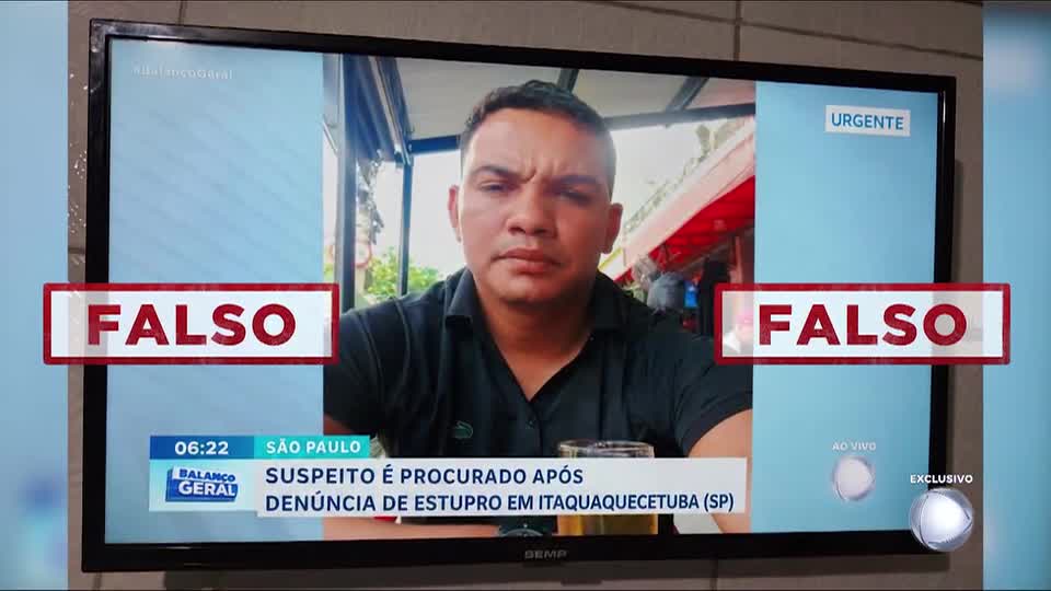 Pedreiro é vítima de falsa acusação de estupro após imagem manipulada circular nas redes