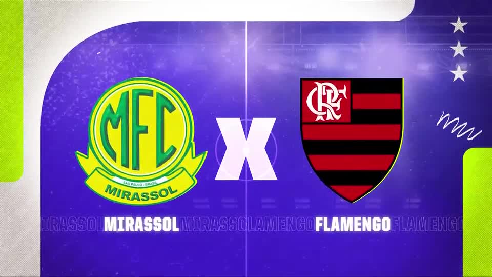 RECORD transmite duelo entre Mirassol e Flamengo pelo Brasileirão neste domingo (16)