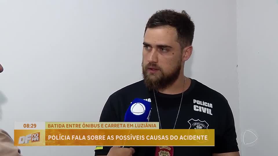 Acidente entre ônibus e carreta em Goiás: polícia investiga causas