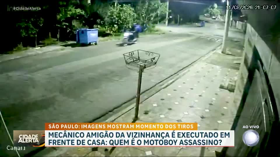 Mecânico é executado por motoboy na frente de casa em Votorantim (SP)