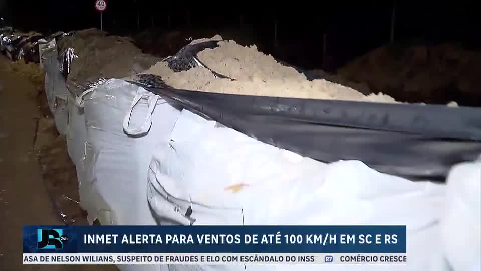 INMET alerta para tempestades nos próximos dias na região sul do país