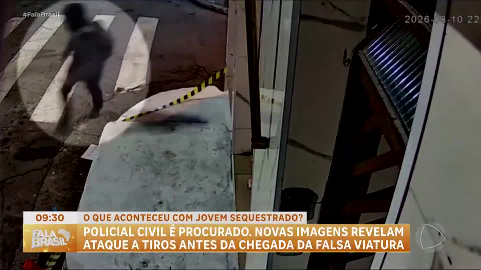 Novas imagens registram disparos e correria durante sequestro de jovem em São Paulo