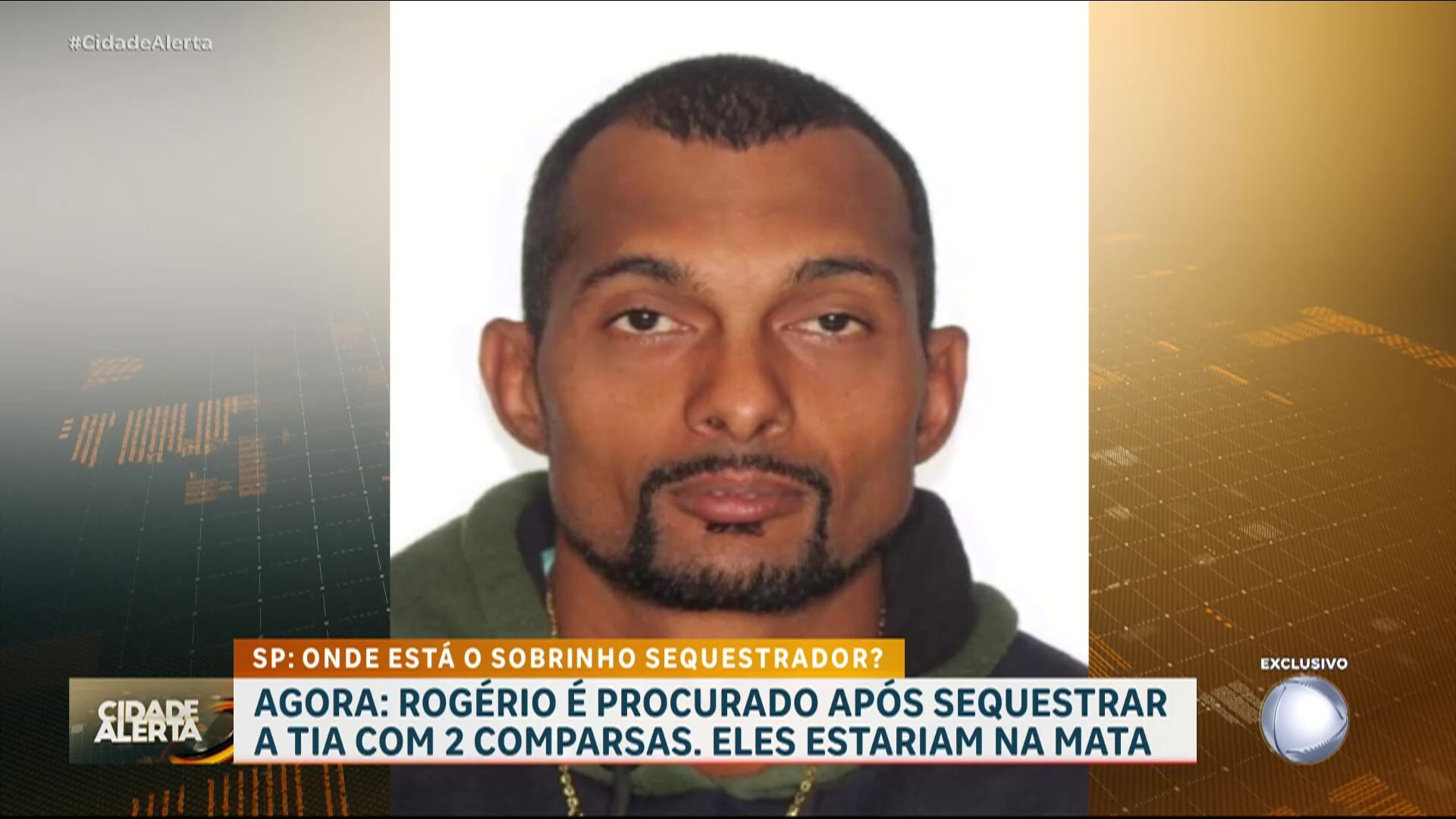Homem que sequestrou a própria tia para extorqui-la estaria escondido com comparsas em área de mata
