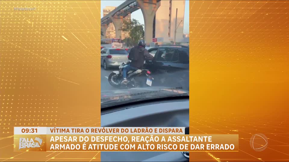 Motorista reage a assalto em SP e especialistas alertam sobre riscos