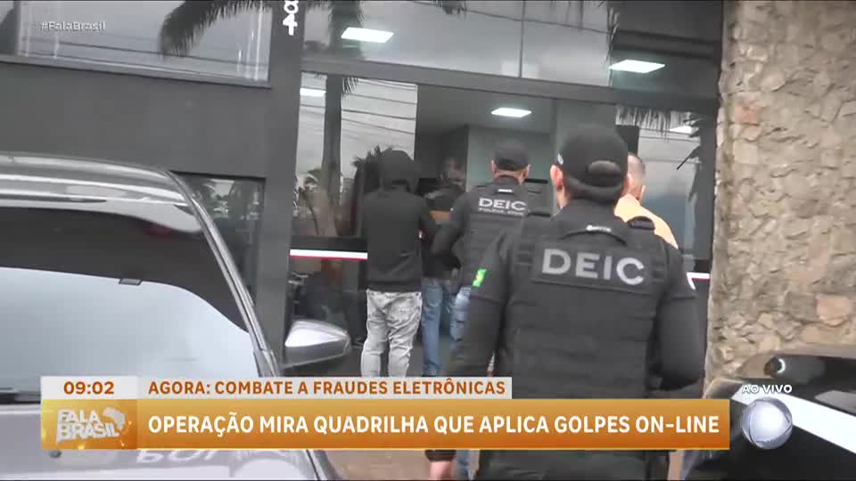 Polícia realiza operação contra fraudes em vendas online