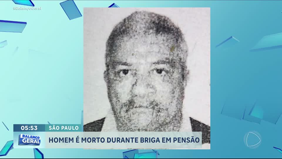 Discussão entre moradores de pensão em São Paulo termina em morte
