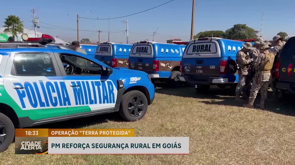 PM reforma segurança rural no Entorno do DF devido ao início do ciclo de plantio