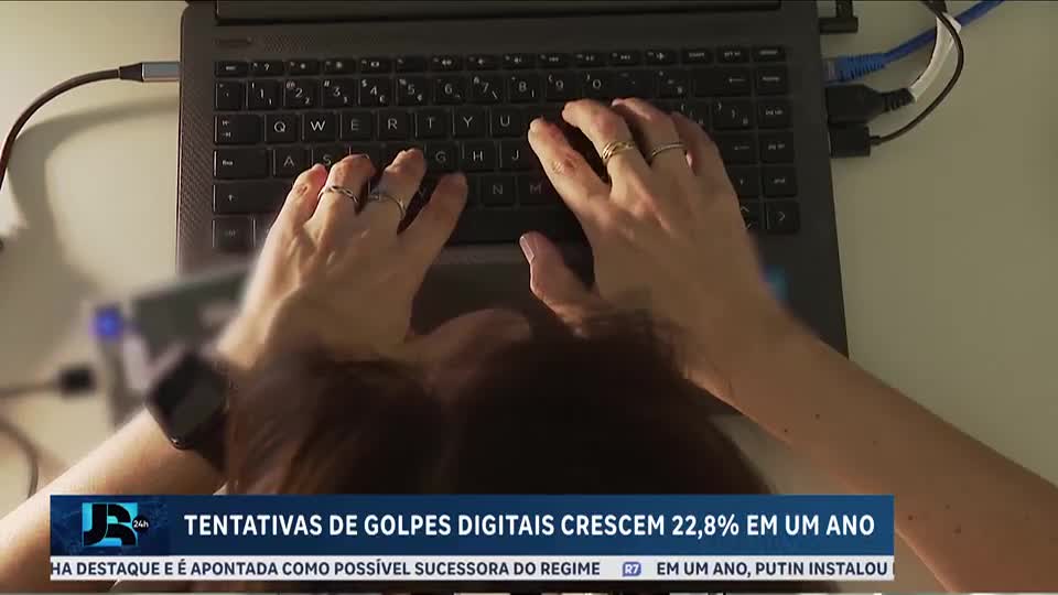 Tentativas de golpes digitais crescem 22,8% em um ano