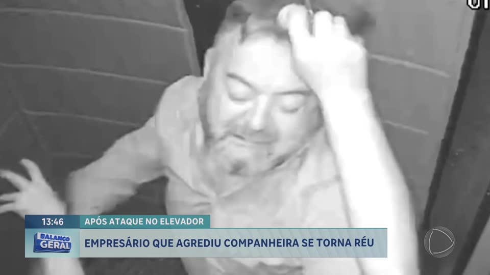 Empresário que agrediu companheira no elevador de prédio no Guará (DF) se torna réu
