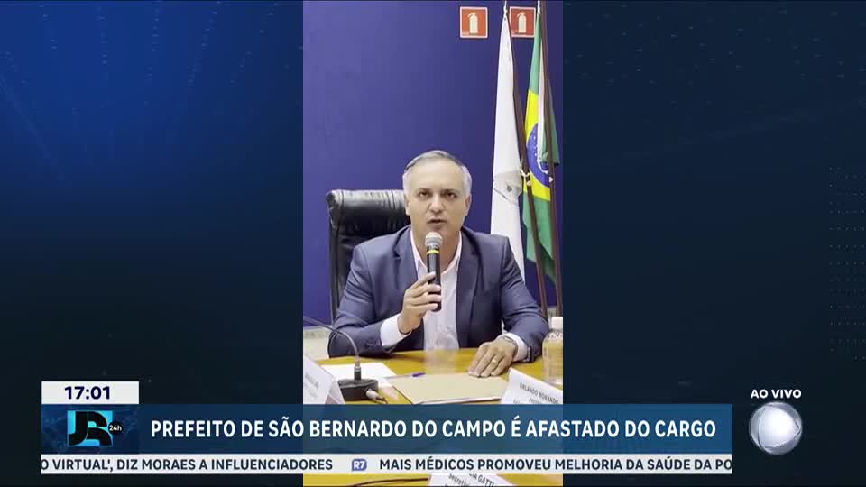Prefeito de São Bernardo do Campo (SP) é afastado do cargo por um ano