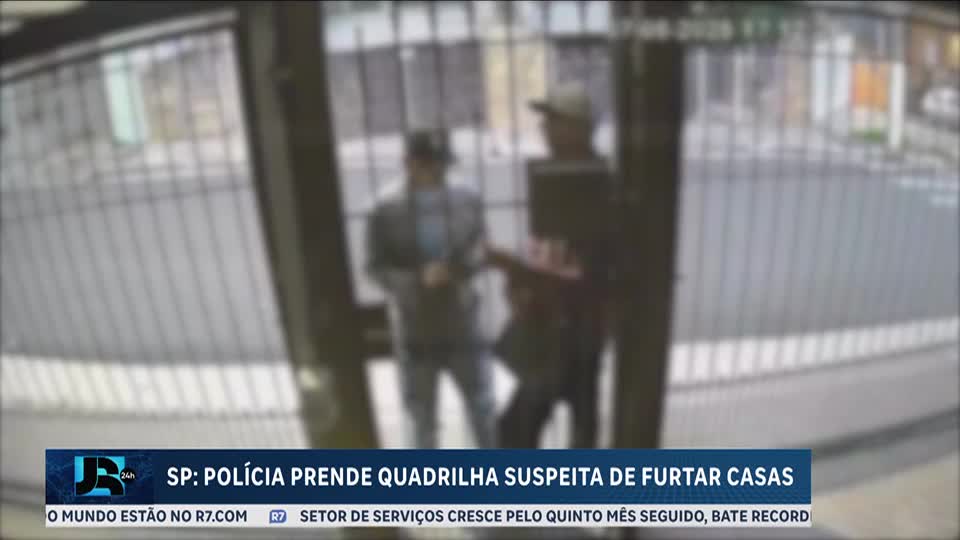 Polícia prende quadrilha suspeita de furtar casas em São Paulo
