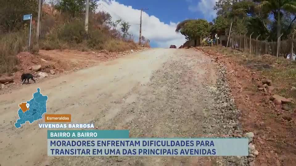 Bairro a Bairro: moradores enfrentam 5 anos sem água e ruas intransitáveis em Esmeraldas (MG)