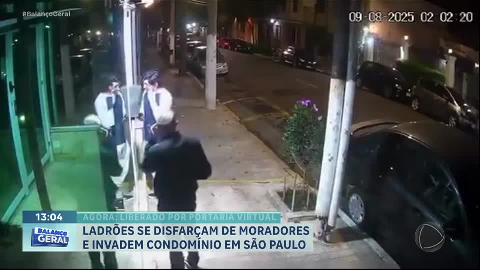 Ladrões se disfarçam de moradores e invadem condomínio em São Paulo