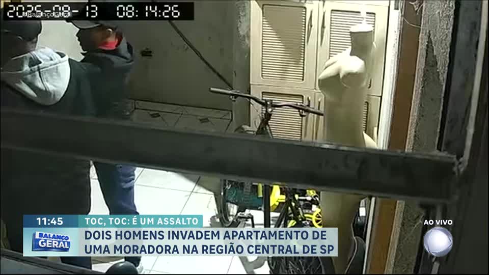 Dois criminosos tentam invadir apartamento no centro de SP e são capturados após luta com vizinho