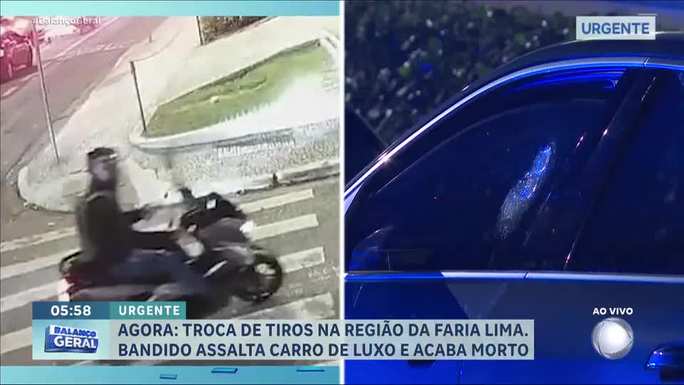 Criminoso morre durante tentativa de roubo a carro de luxo em área nobre da zona oeste de São Paulo