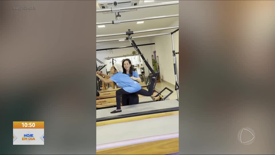 Lavradora de 80 anos viraliza nas redes ao mostrar rotina de pilates na Bahia