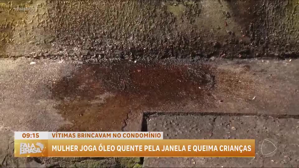 Mulher é presa após jogar óleo quente em crianças no Pará