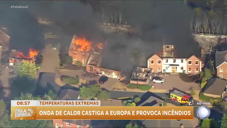 Reino Unido enfrenta quinta onda de calor com recorde de temperatura