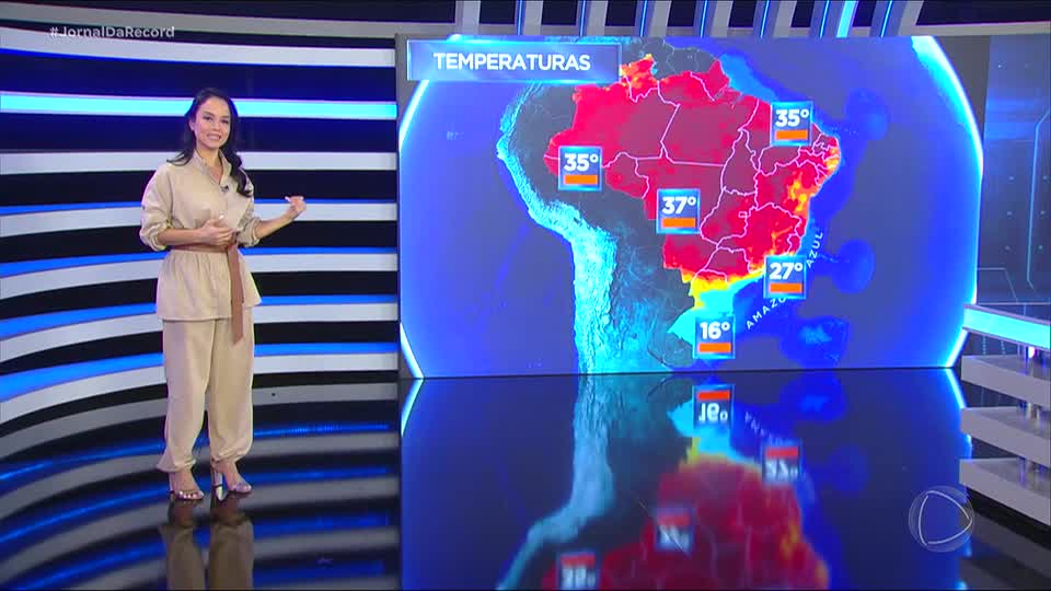 Previsão do Tempo: sexta-feira (14) tem chuva e risco de temporais no Sul e tempo seco no interior