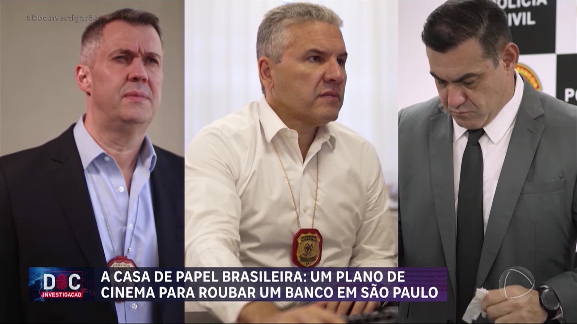 Doc Investigação: Veja a ação policial que identificou túnel subterrâneo até os cofres de um banco