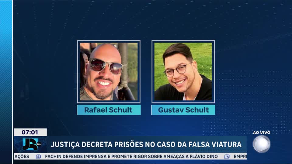 SP: Justiça decreta prisão de dois suspeitos de agredir e levar homem algemado em falsa viatura