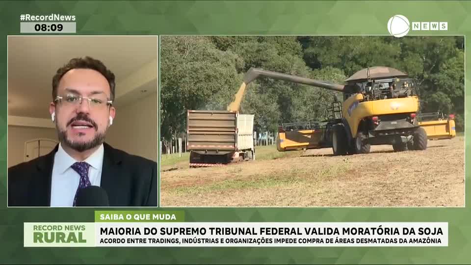 Maioria do Supremo Tribunal Federal valida moratória da soja