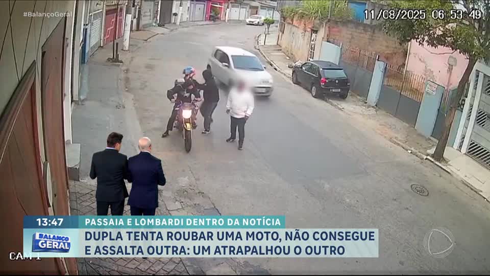 Dentro da notícia: Dupla tenta roubar moto, não consegue e faz segunda vítima em São Paulo