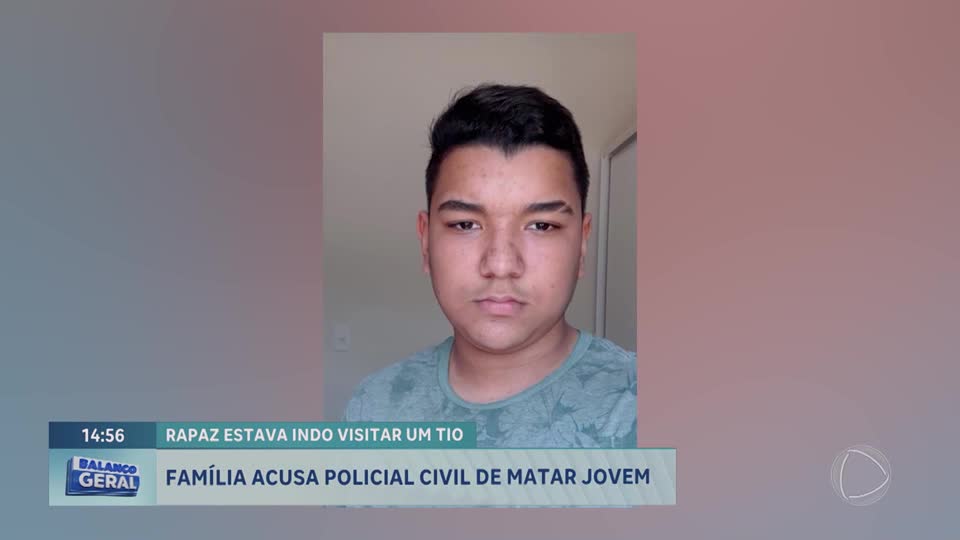 Família diz que não houve tentativa de abordagem antes de jovem ser morto por policial