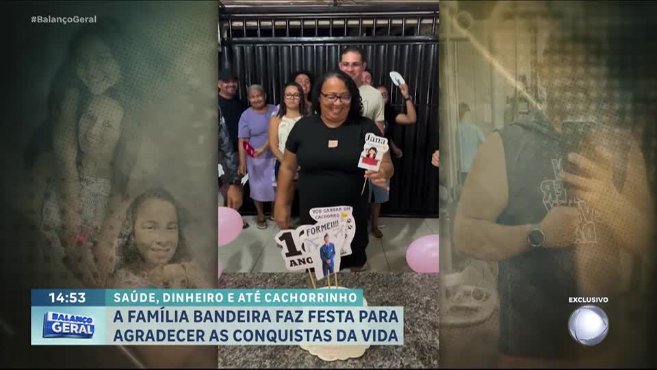 Família de Pernambuco celebra pequenas e grandes conquistas com confraternizações especiais