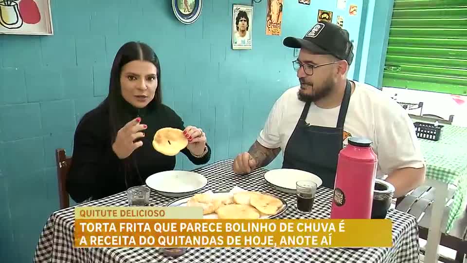Quitandas e Quitandeiras: aprenda receita de torta frita com Chef argentino