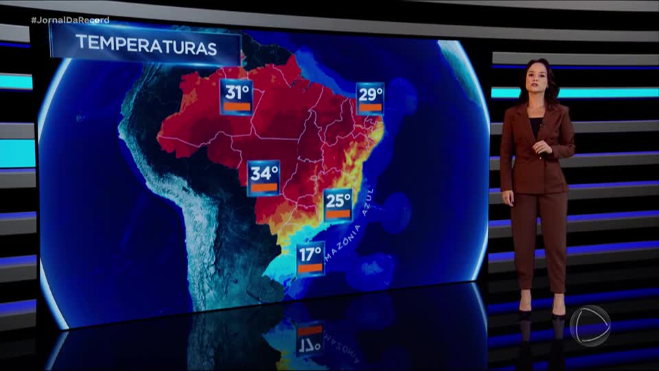 Veja a previsão do tempo para esta sexta (15)