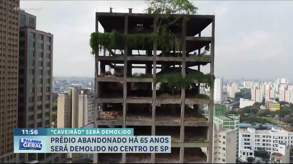 Prédio inacabado desde 1960 será demolido por ordem judicial em SP