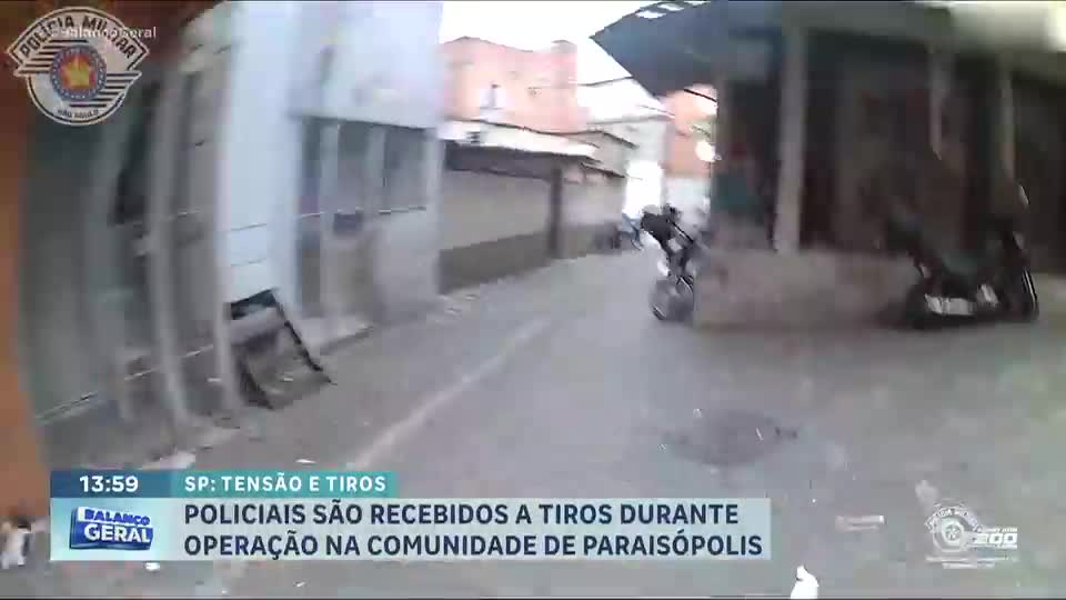 Policiais são recebidos a tiros durante operação em Paraisópolis, comunidade de SP