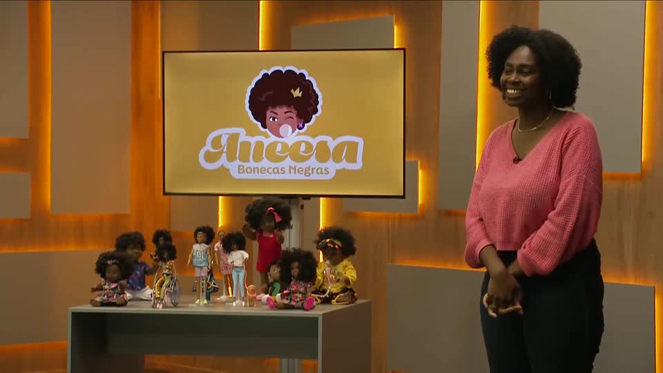 Marca especializada em bonecas negras leva representatividade à semifinal do 'Elevator Pitch Brasil'