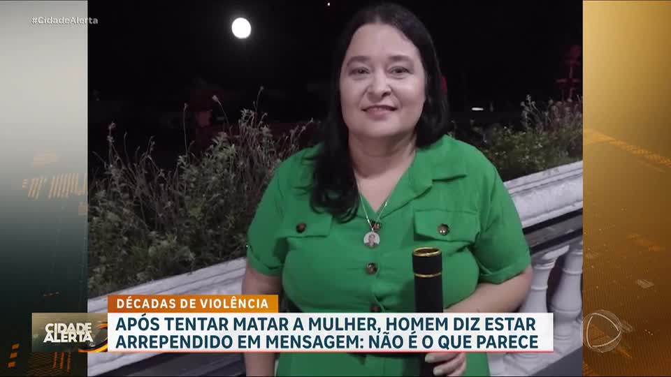 Homem é preso após tentar matar esposa a facadas; disse que se arrependeu
