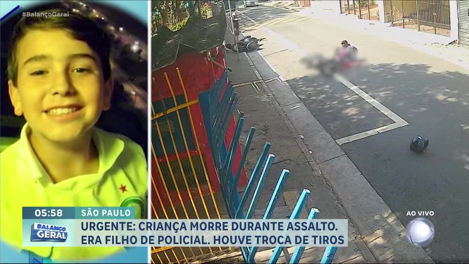 Filho de policial civil é morto a tiros durante tentativa de assalto em SP