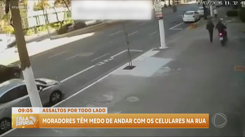 Alta de roubos de celulares preocupa moradores e comerciantes de Pinheiros, em São Paulo