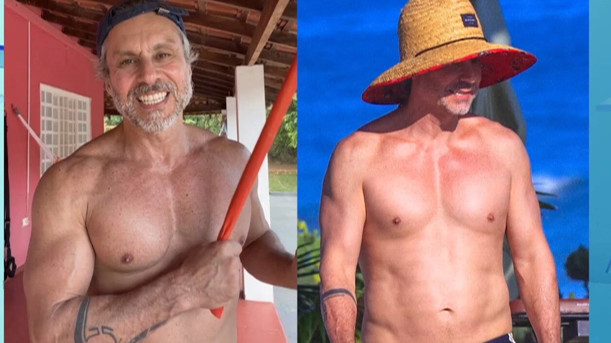 Alexandre Nero surpreende fãs com novo visual musculoso