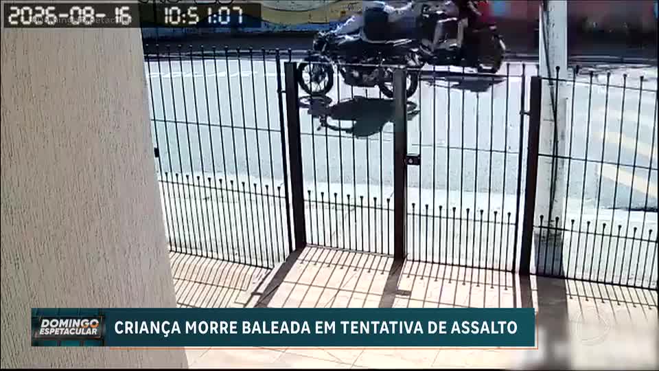 Criança de 7 anos morre em tentativa de assalto em São Paulo