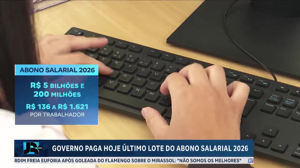 Governo Federal paga abono salarial a trabalhadores