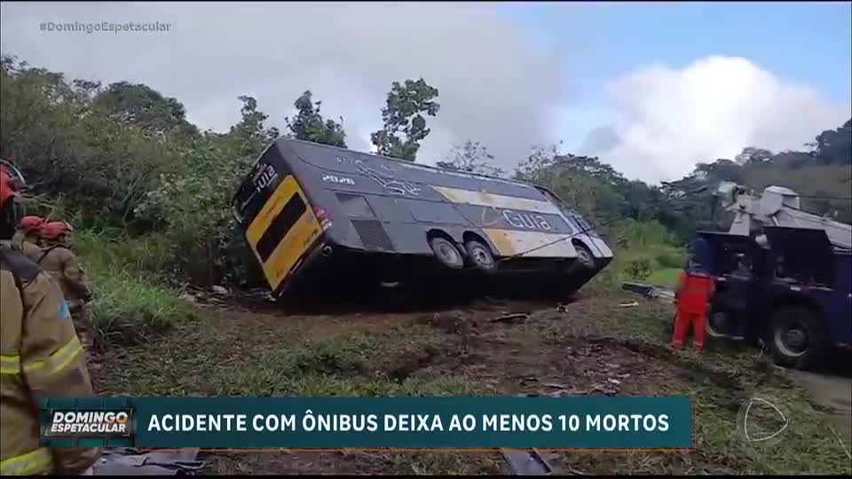 Acidente na BR-040 deixa ao menos 10 mortos em Petrópolis (RJ)