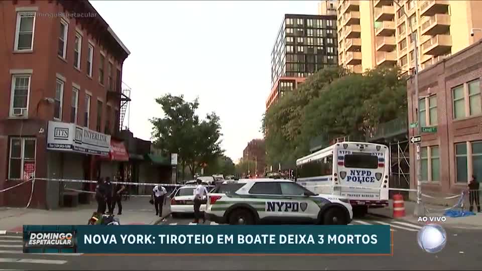 Tiroteio em boate de Nova York acaba em mortes e feridos