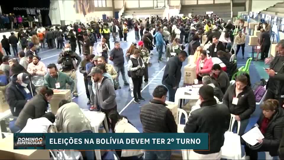 Pesquisas de boca de urna na Bolívia indicam segundo turno nas eleições