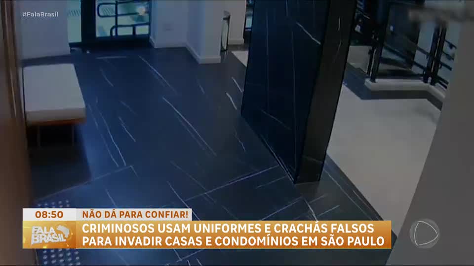 Criminosos se passam por prestadores de serviço para invadir casas e condomínios
