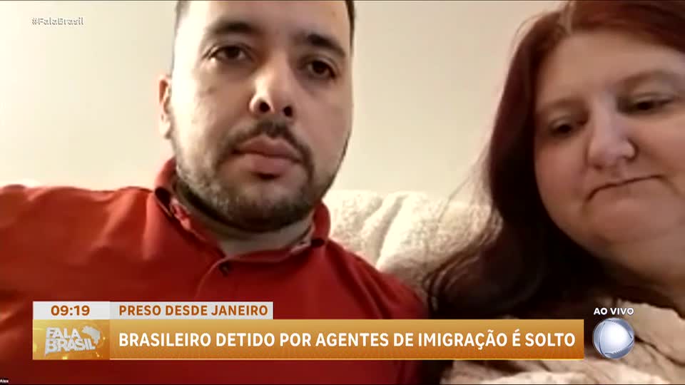 Brasileiro detido durante sete meses por agentes de imigração é solto nos EUA