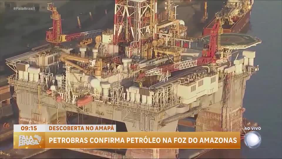 Petrobras descobre petróleo na Foz do Amazonas, no Amapá