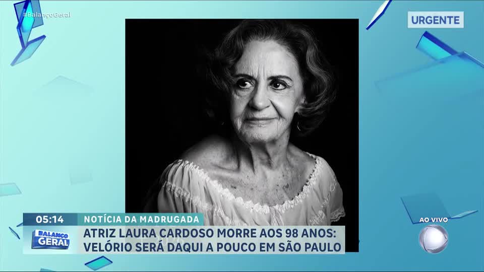 Atriz Laura Cardoso, um dos principais nomes da dramaturgia brasileira, morre aos 98 anos